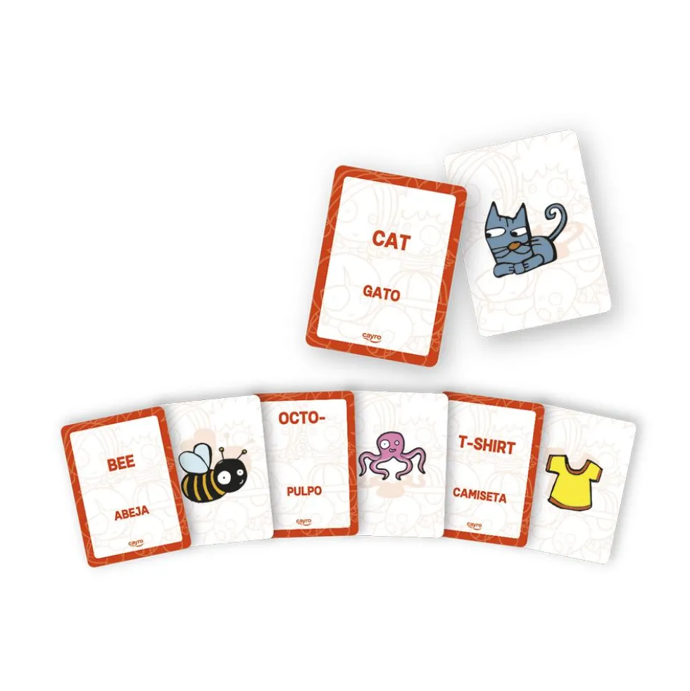 Set de tarjetas Aprende inglés