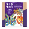 Set 8 máscaras para decorar mosaico animales de la selva