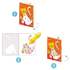Set para colorear con puntos ¡Y punto pelota!