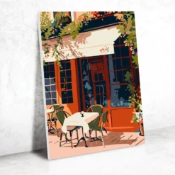 Set pintar por números verano en París