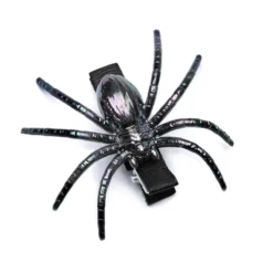 Set 2 pinzas clip araña Halloween