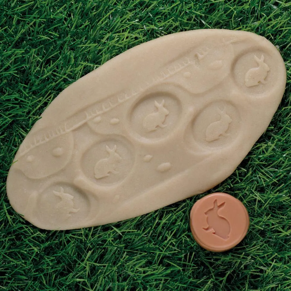 Set 6 rodillos para modelar amigos del bosque