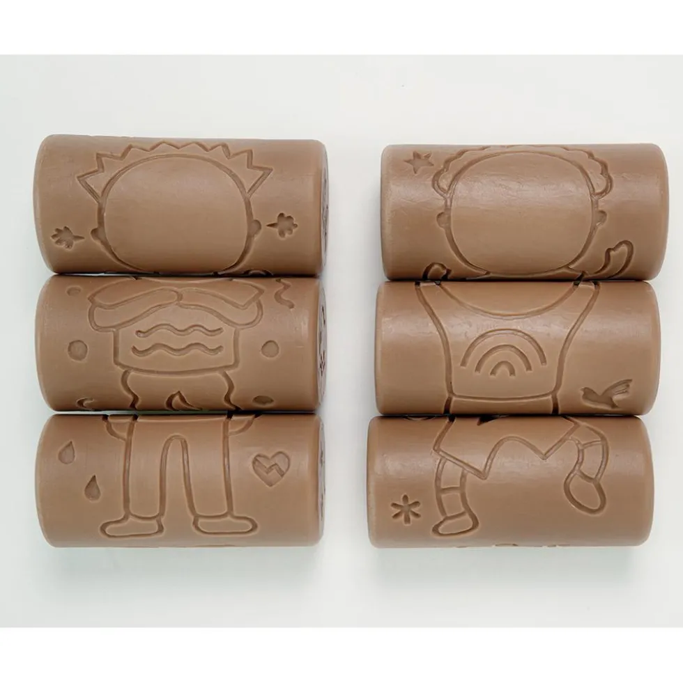 Set 6 rodillos para modelar emociones