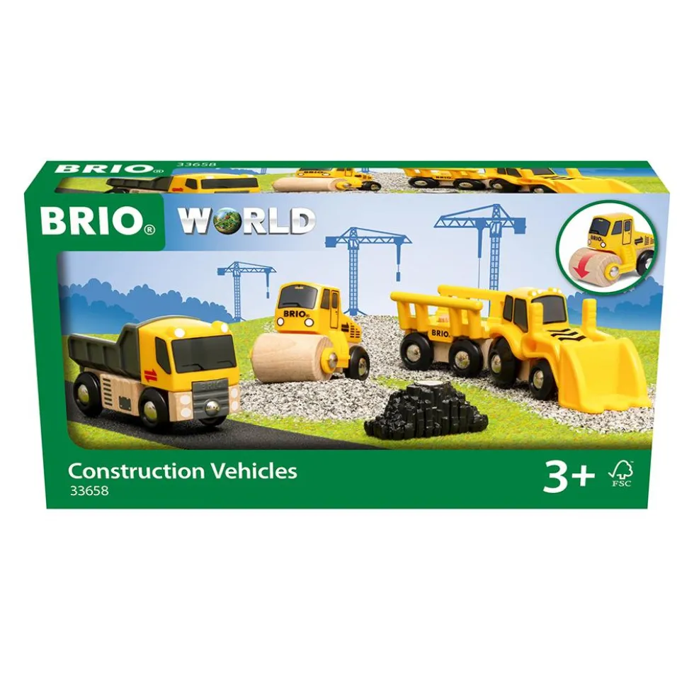 Set 3 vehículos de construcción