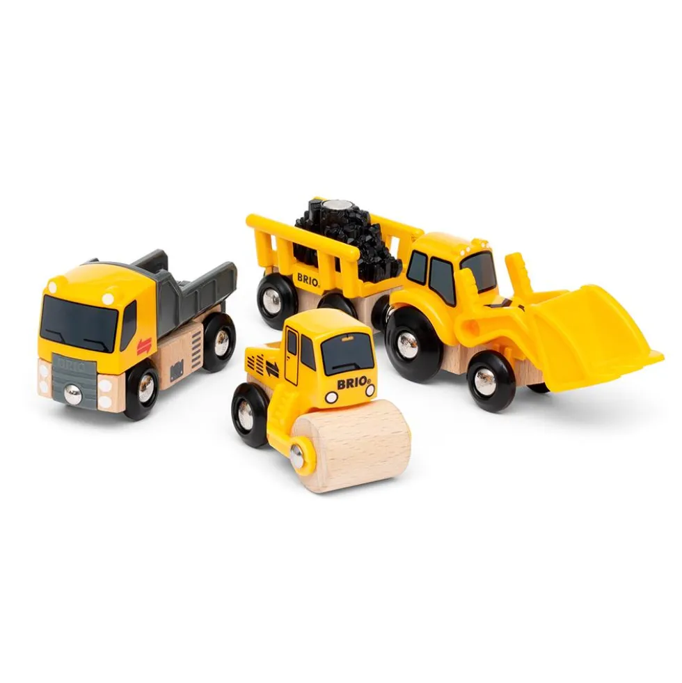 Set 3 vehículos de construcción