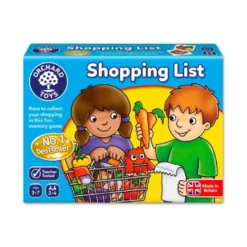 Shopping list juego de asociación en inglés