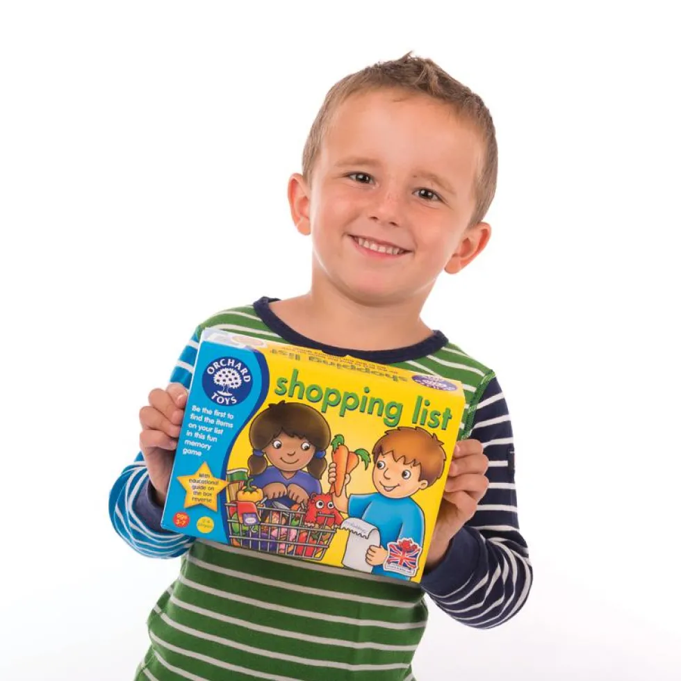 Shopping list juego de asociación en inglés