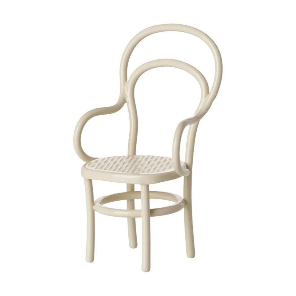 Silla vintage blanco roto ratoncitos Maileg