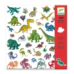 Sobre 160 pegatinas dinosaurios
