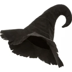 Sombrero de bruja negro