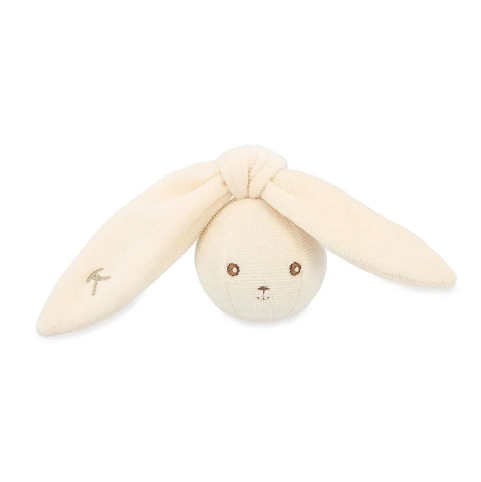 Sonajero pelota conejito crema
