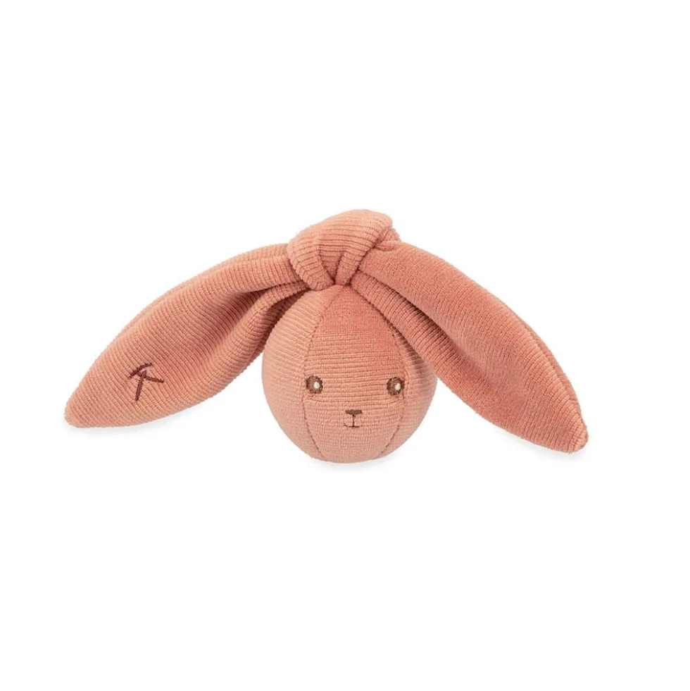 Sonajero pelota conejito terracota