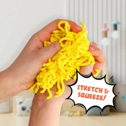 Squishy worms amarillo bote 120gr