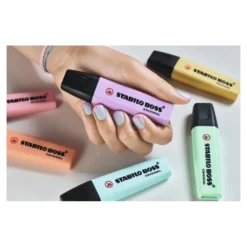 Stabilo Boss marcador 6 colores pastel