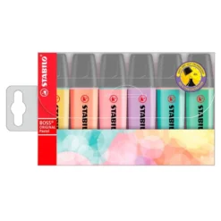 Stabilo Boss marcador 6 colores pastel