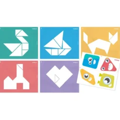 Tangram translúcido