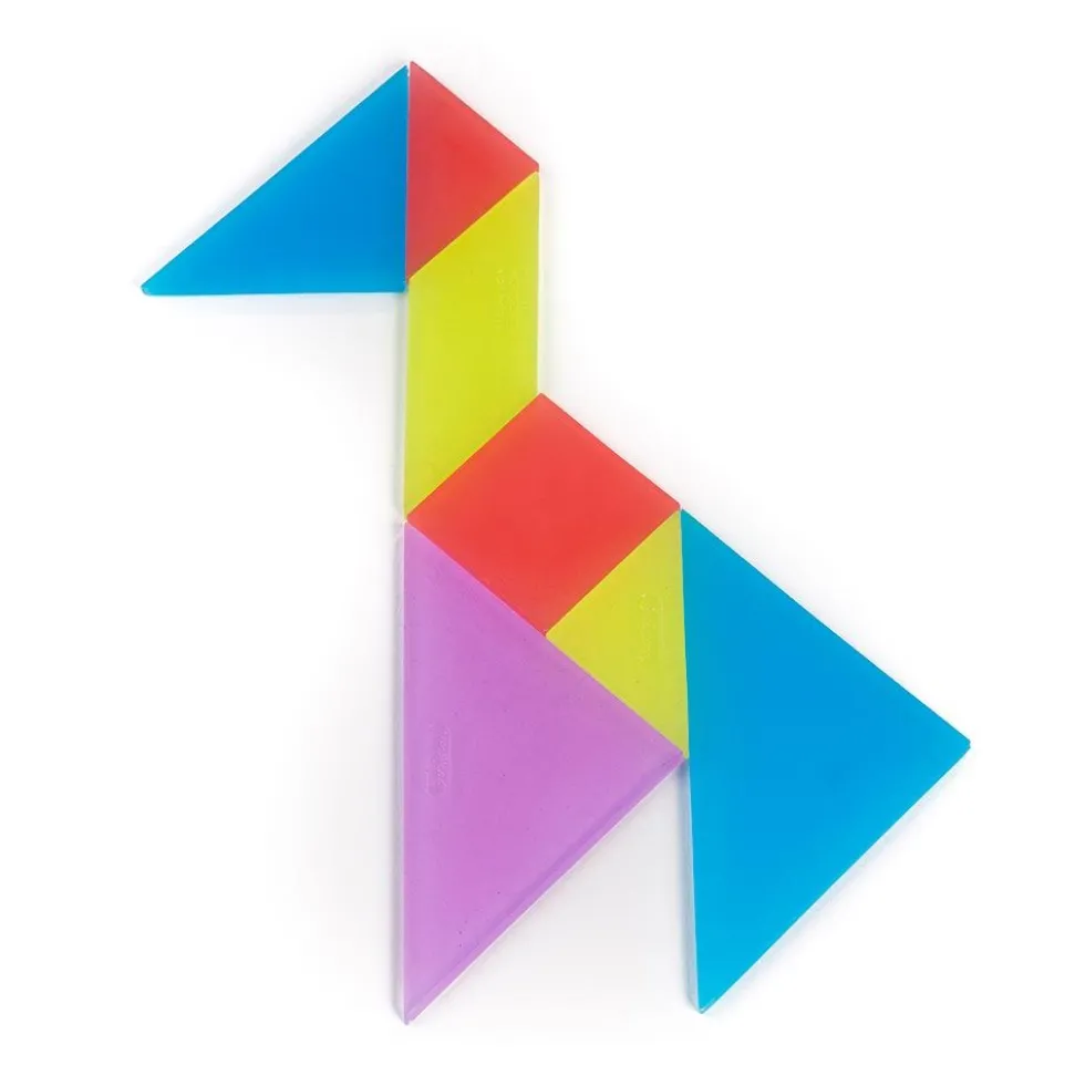 Tangram translúcido