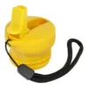 Tapón con boquilla amarillo para botella inox 350ml y 500ml