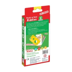 Tarjetas en inglés Peek a Boo Riddles advanced
