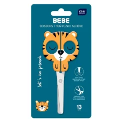 Tijeras 13cm tigre BEBE Friends