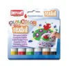 Témpera sólida textil 6 colores Playcolor Instant