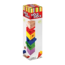 Torre balanceante de colores