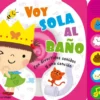 Voy sola al baño
